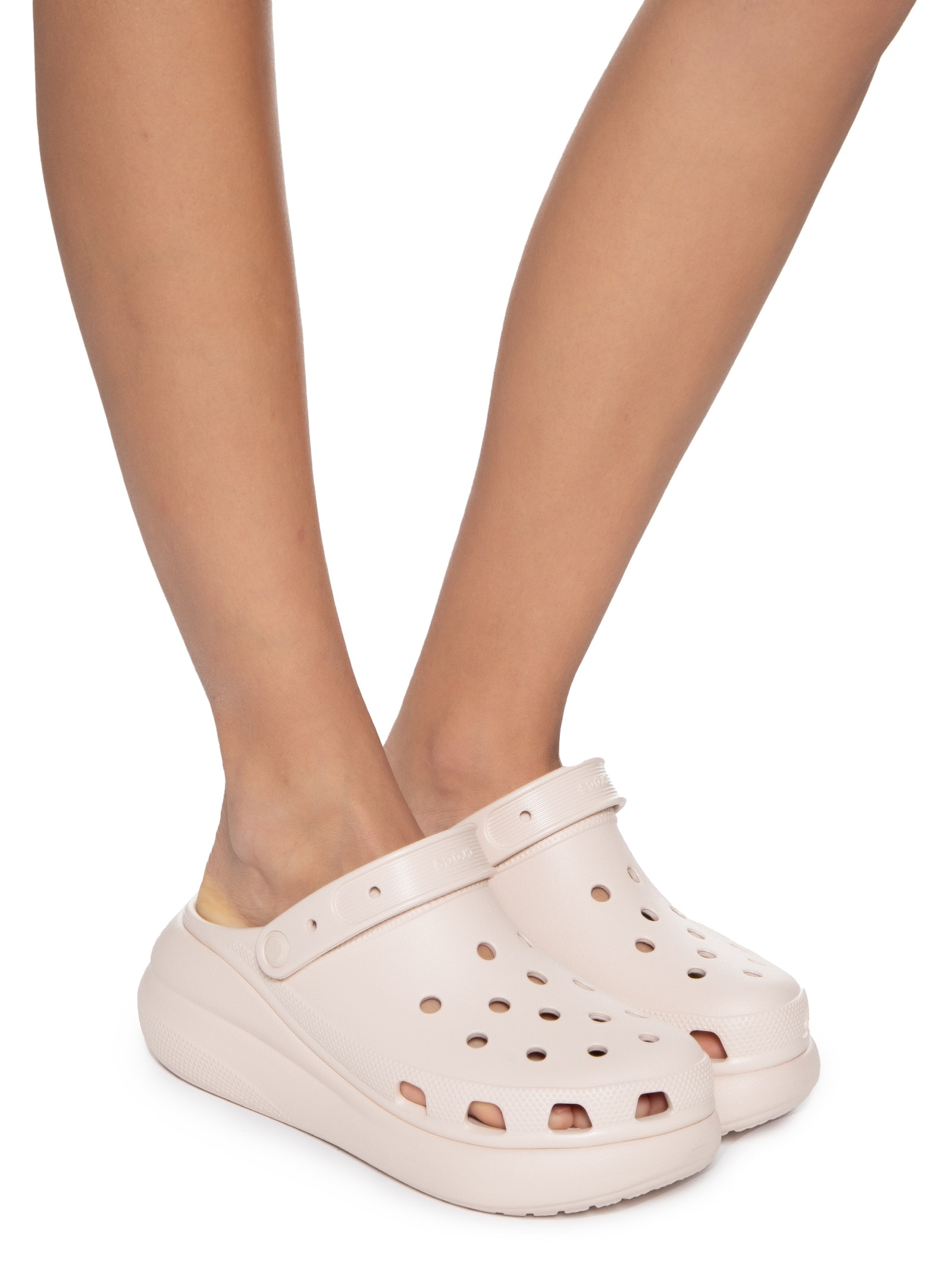 crocs plataforma colorido
