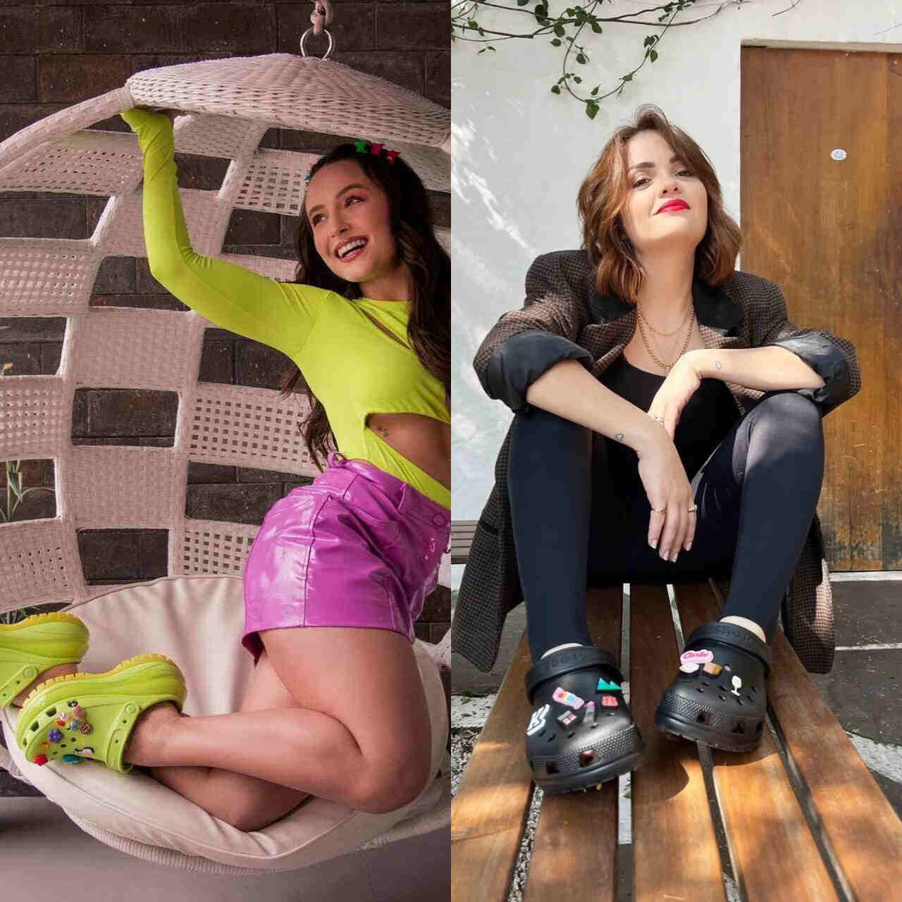 Looks com Crocs pretos