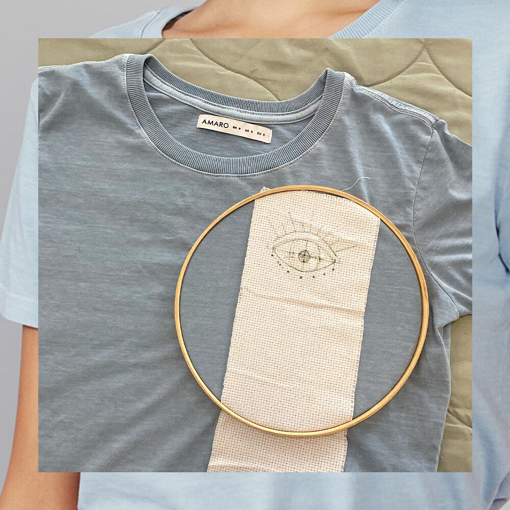 Customização de camiseta estilo rocker