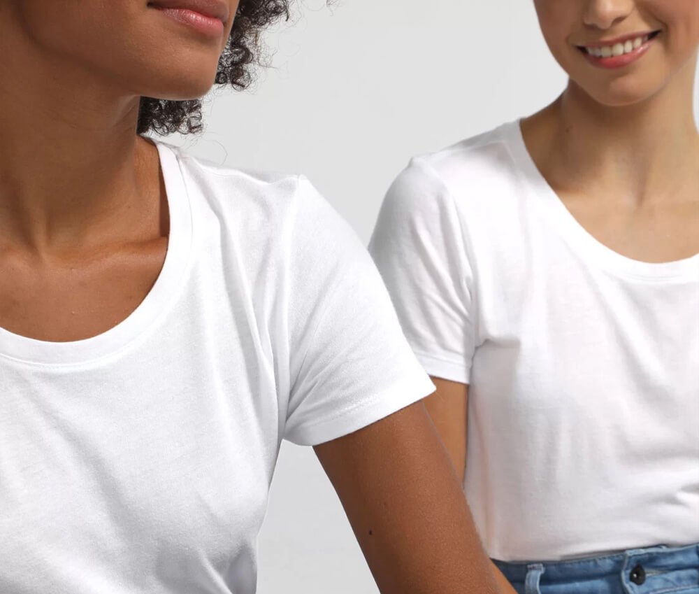 Customização de camiseta com manga 3/4