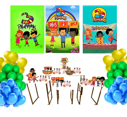 Kits 'Só um Bolinho' 3 Palavrinhas: Onde Comprar e Personalizar