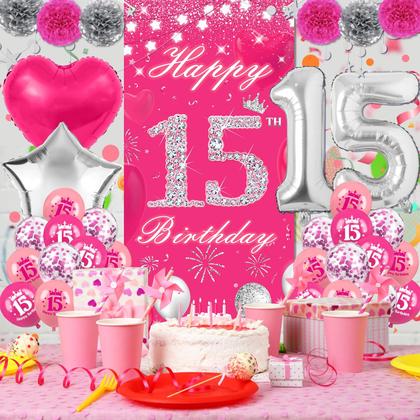 Guia Completo de Elementos Decorativos Essenciais para sua Festa de 15 Anos Rosa