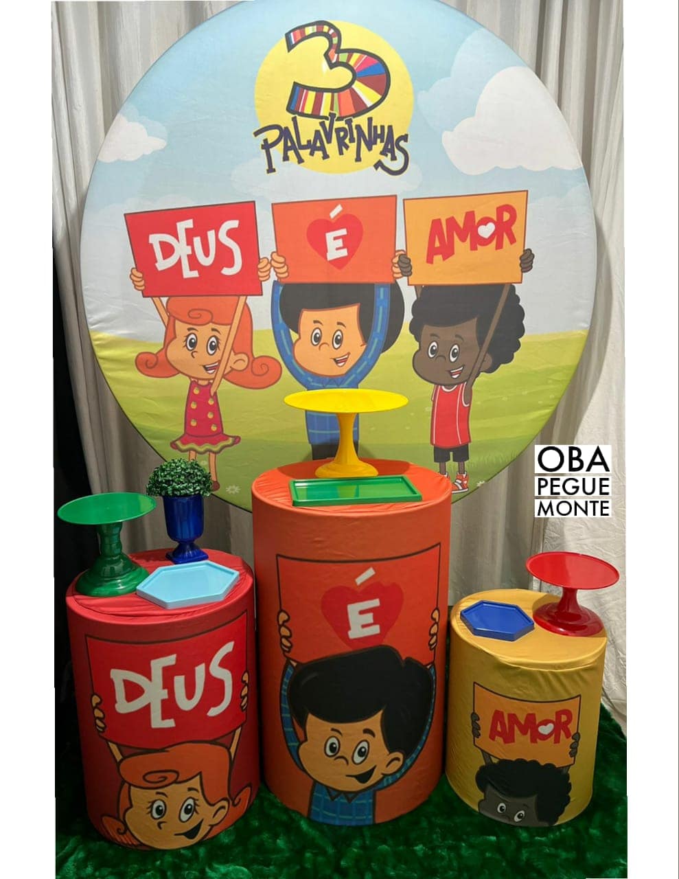 Como Montar um Painel Redondo 3 Palavrinhas Perfeito: Dicas e Materiais