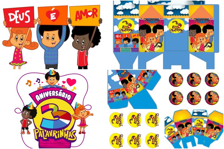 DIY Festa 3 Palavrinhas: Decoração Econômica e Criativa para Fazer em Casa