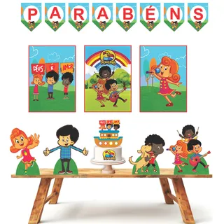 Os Melhores Kits Festa 3 Palavrinhas para Aniversário de 1 Ano e Mesversário