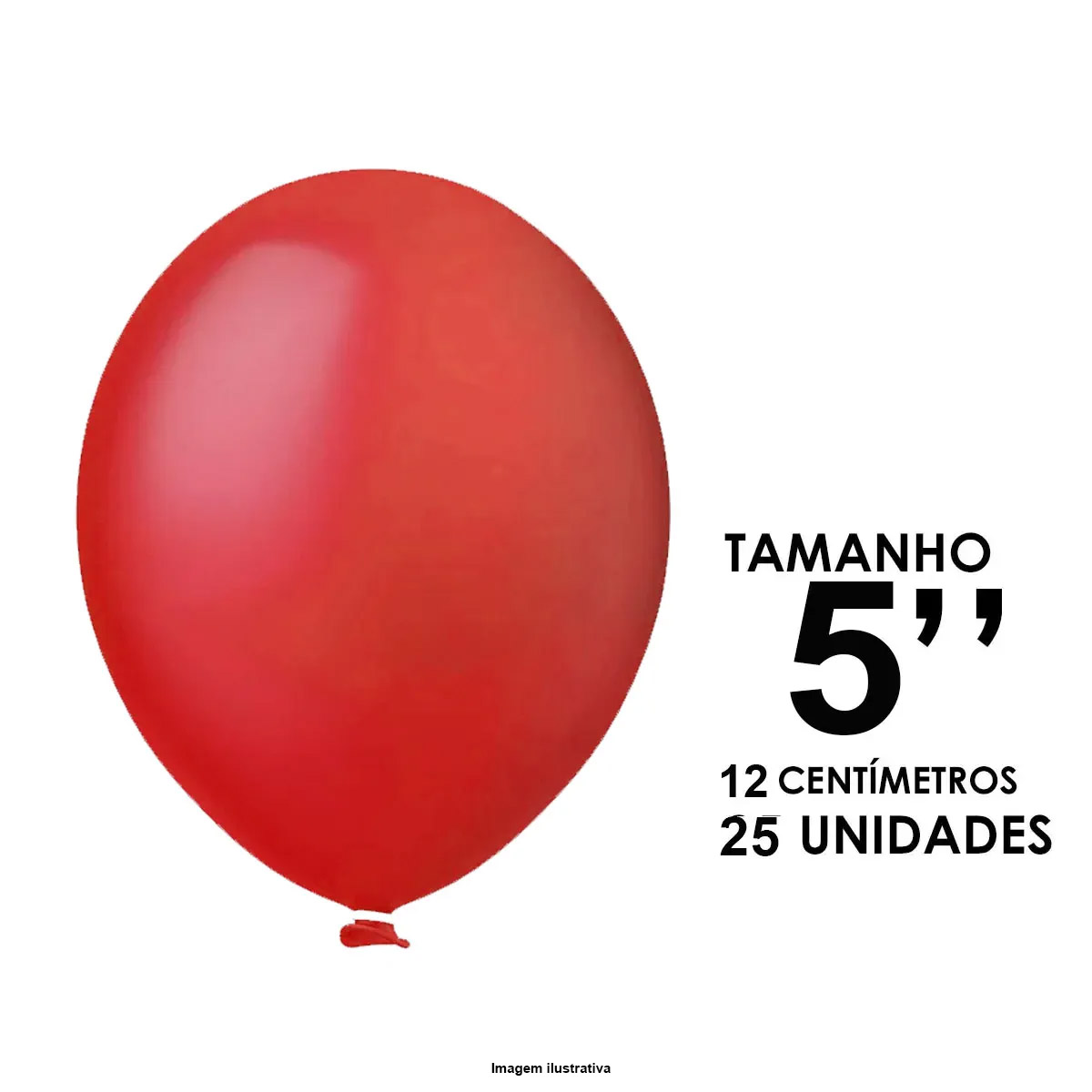 decoração balão tamanho 5