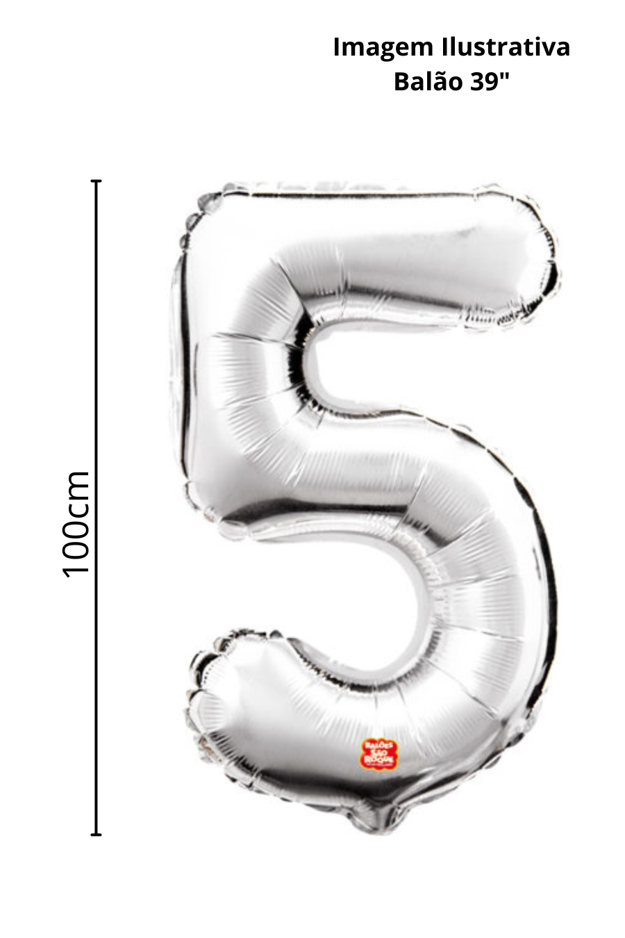 decoração balão tamanho 5