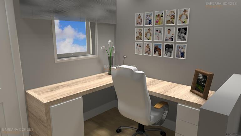 decoração da sala de estudo