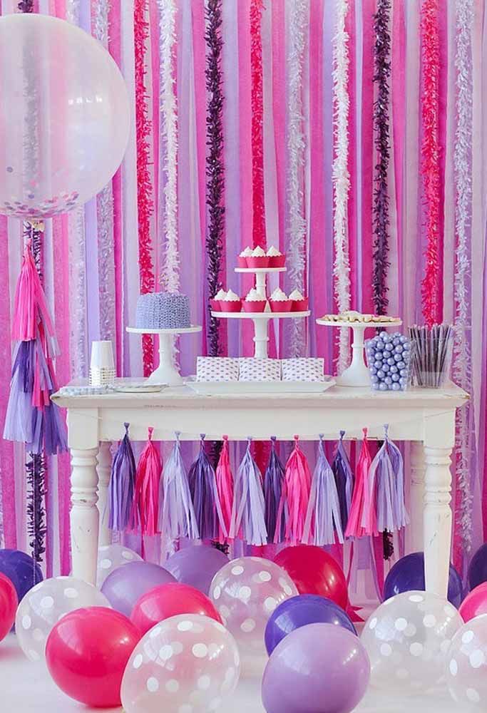 decoração de aniversário simples masculina
