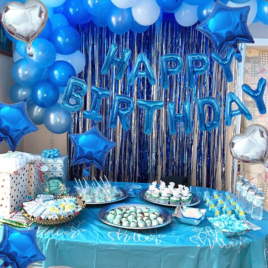 decoração de aniversário simples em casa