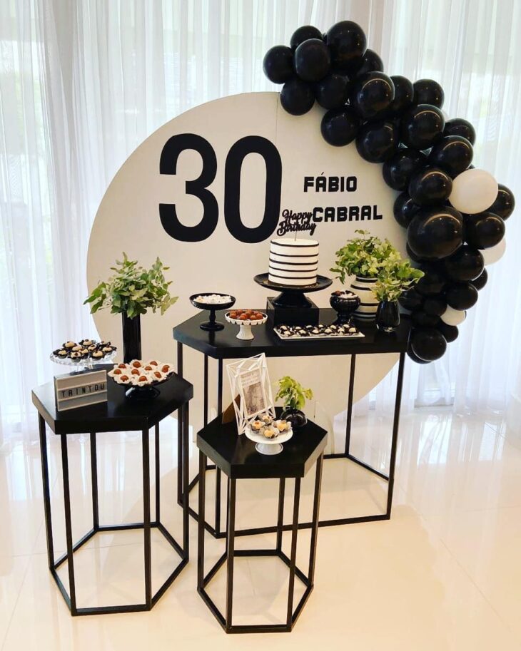 decoração de aniversário simples para adulto