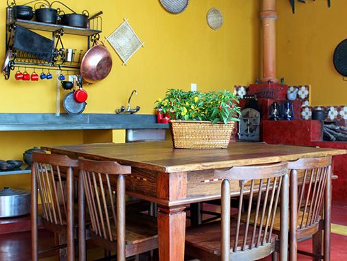 decoração cozinha rústica mineira
