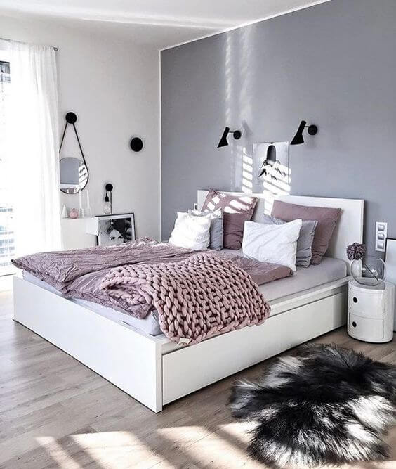 decoração quarto de casal pequeno
