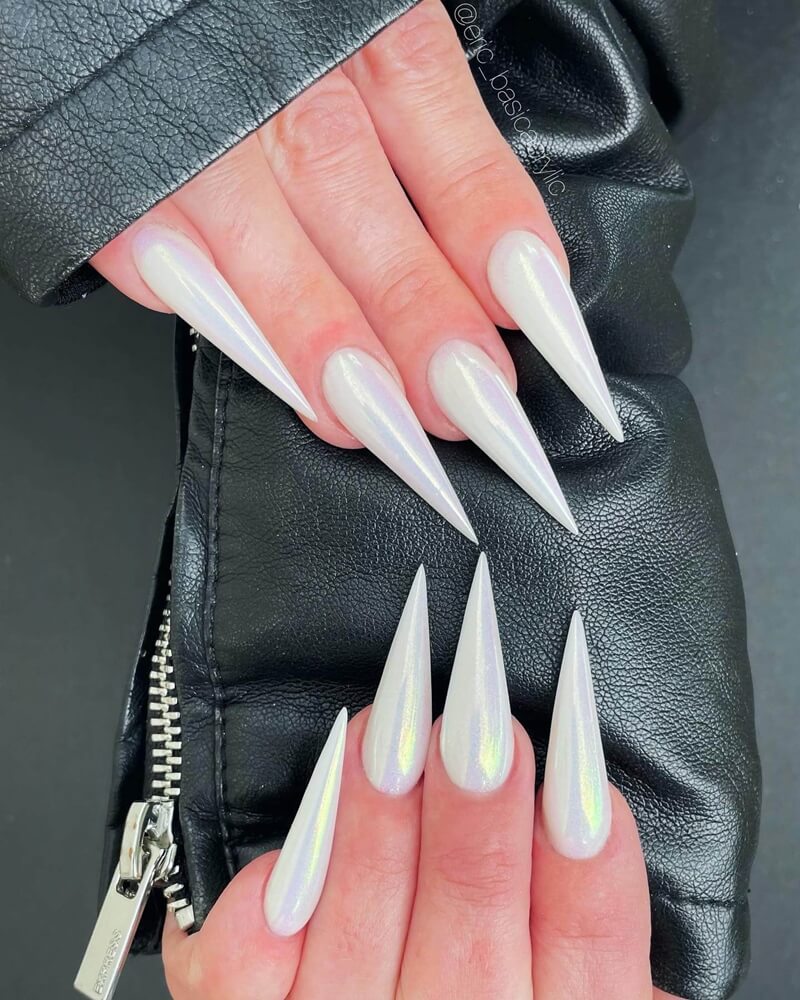 unha stiletto para o dia a dia