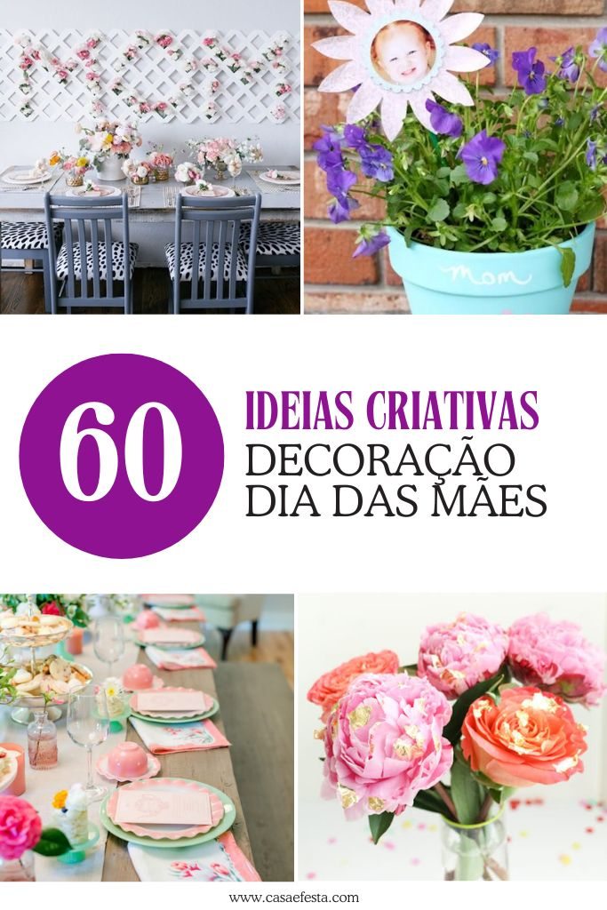 decoração dia das mães em apartamento