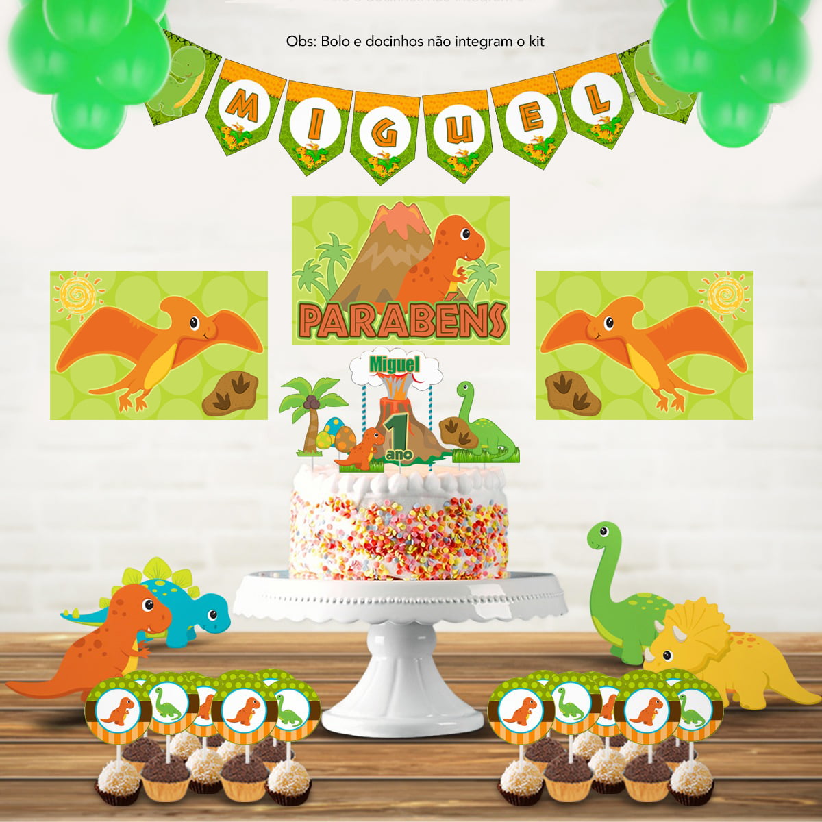 decoração dinossauro