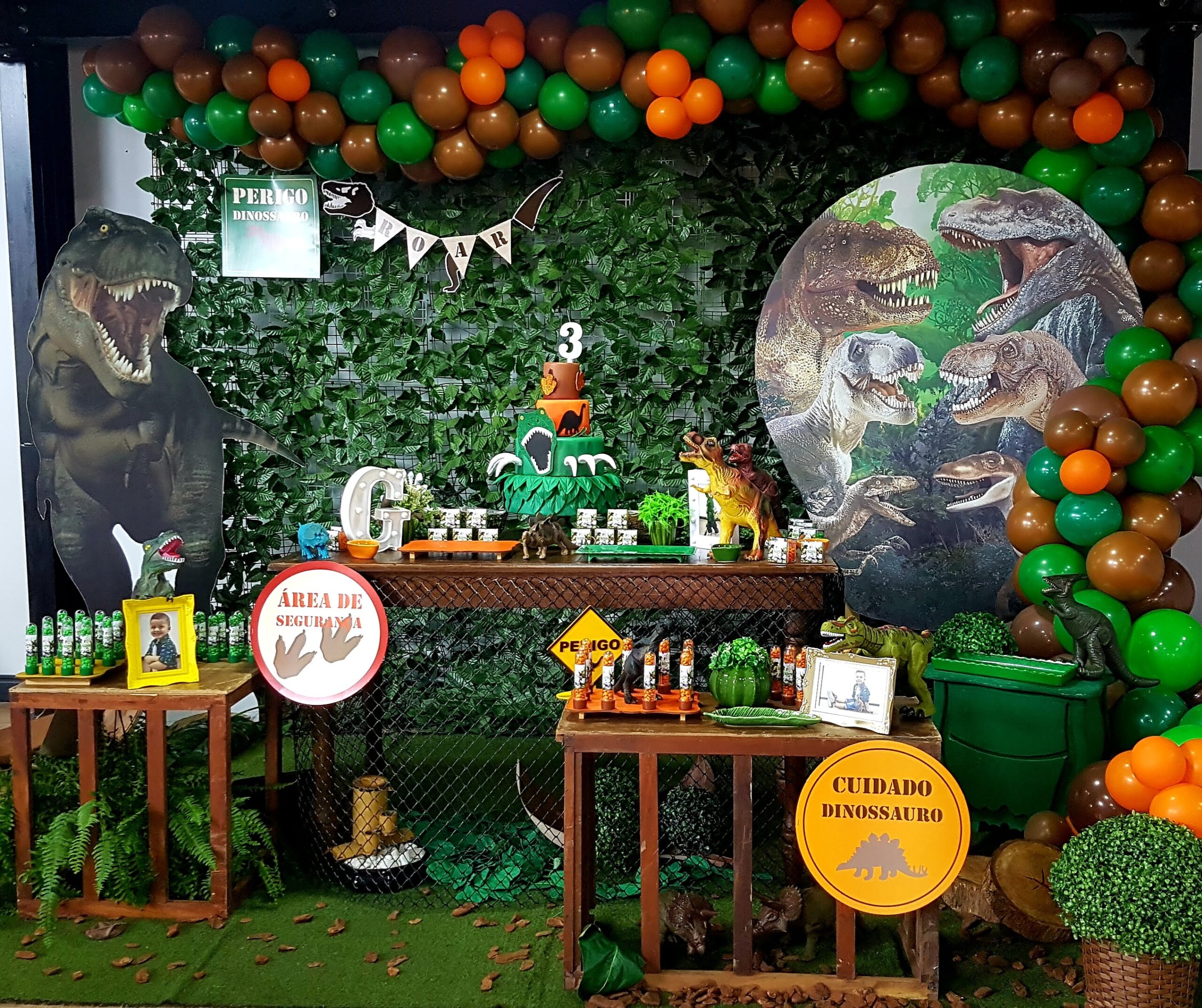 decoração dinossauro