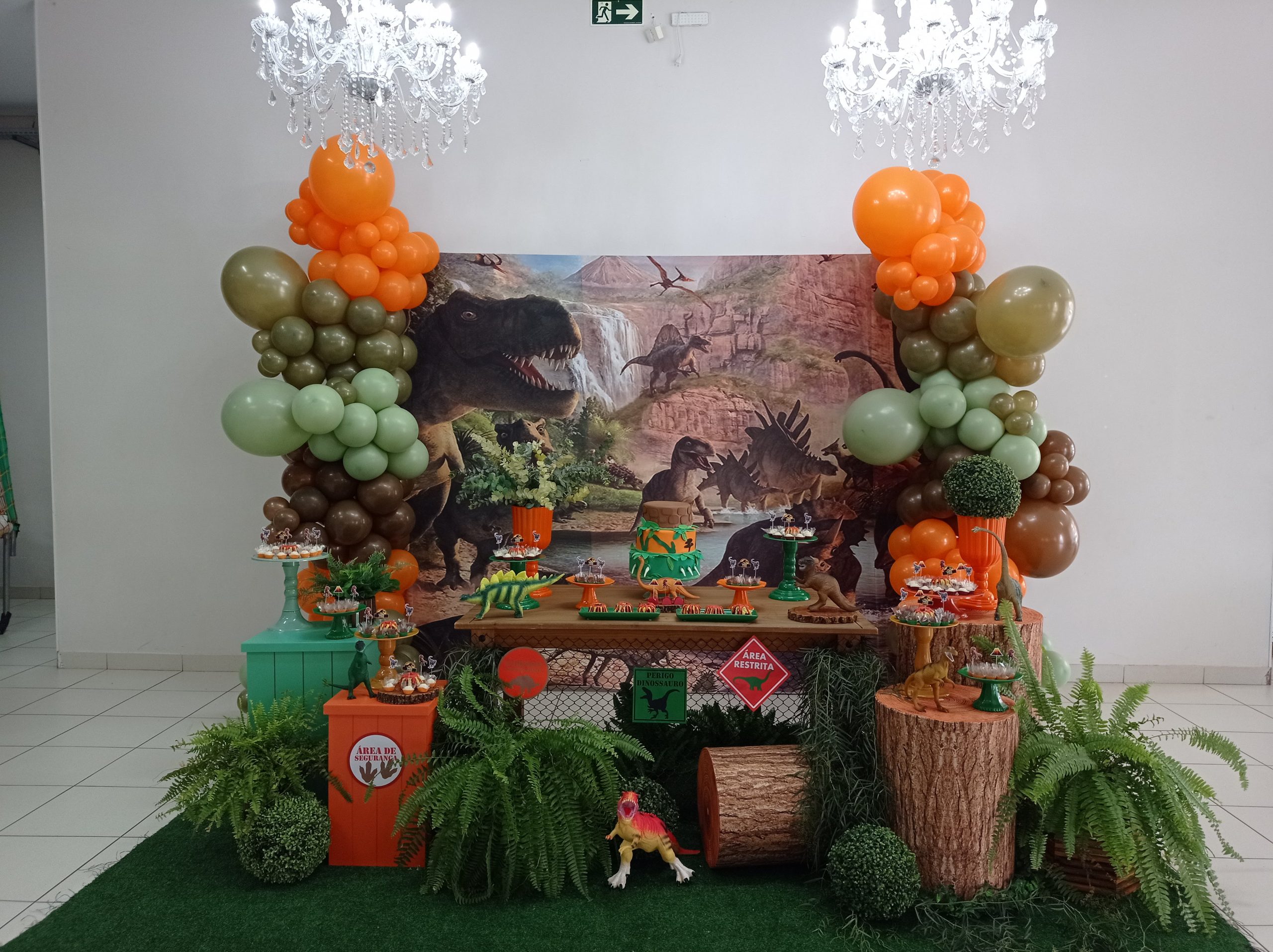 decoração dinossauro