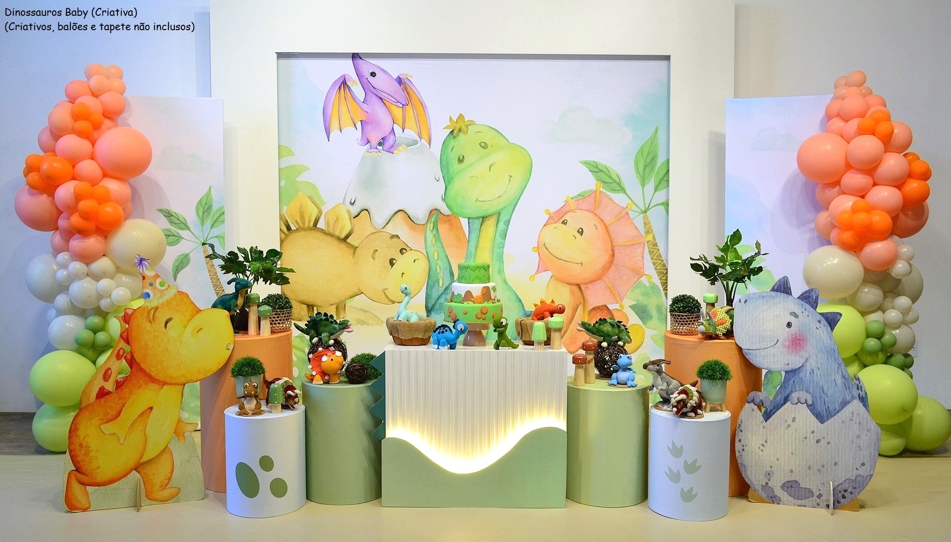 decoração dinossauro