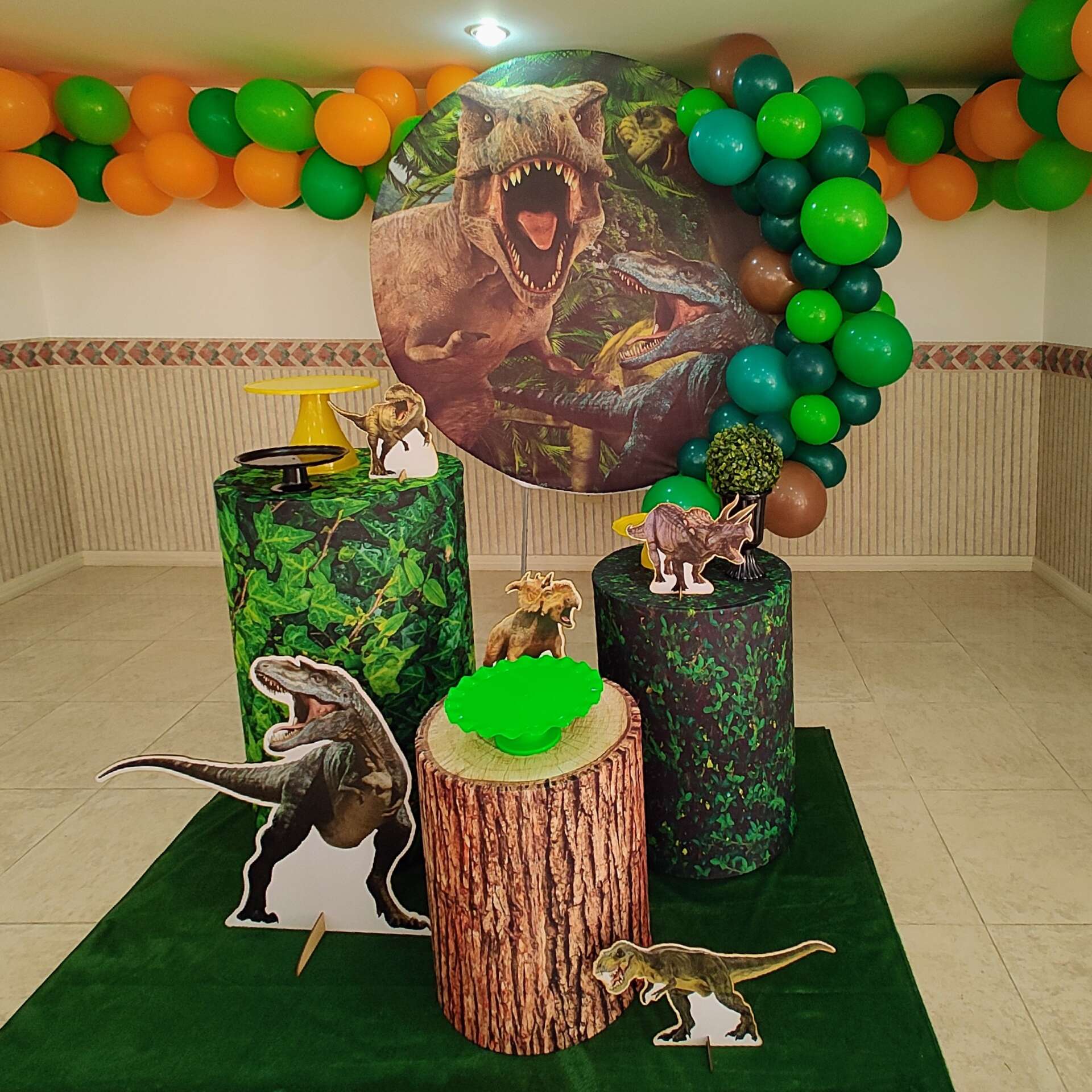 decoração dinossauro