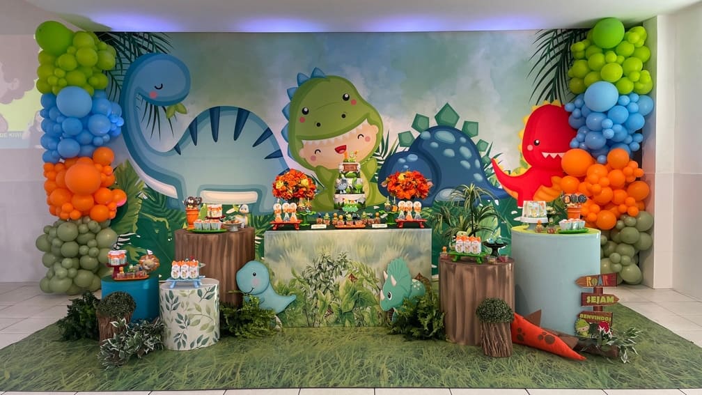 decoração dinossauro