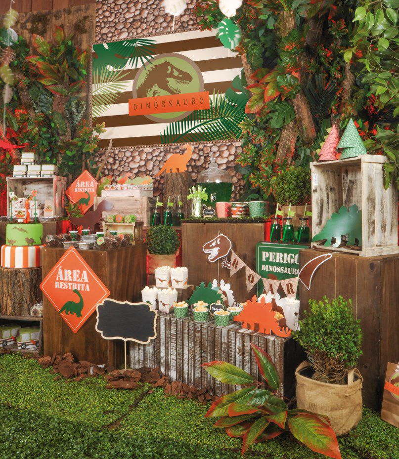 decoração dinossauro