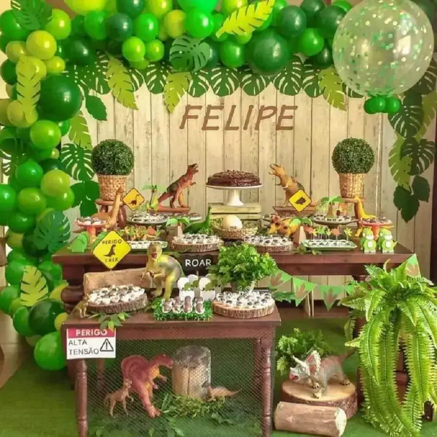 decoração dinossauro