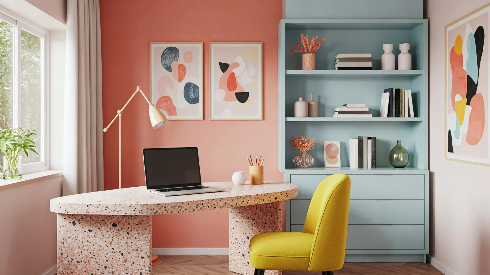 Psicologia das Cores: Como Aplicar no Seu Escritório em Casa para Mais Produtividade