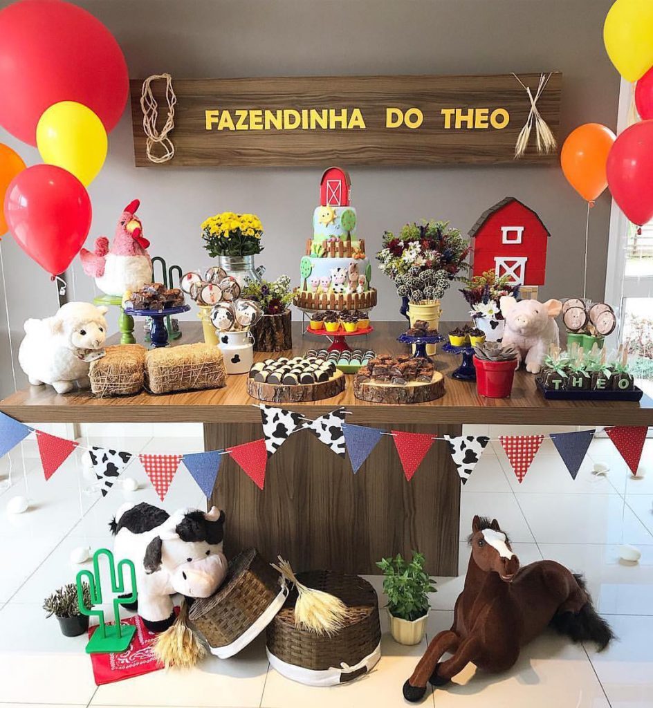 decoração fazendinha para menino