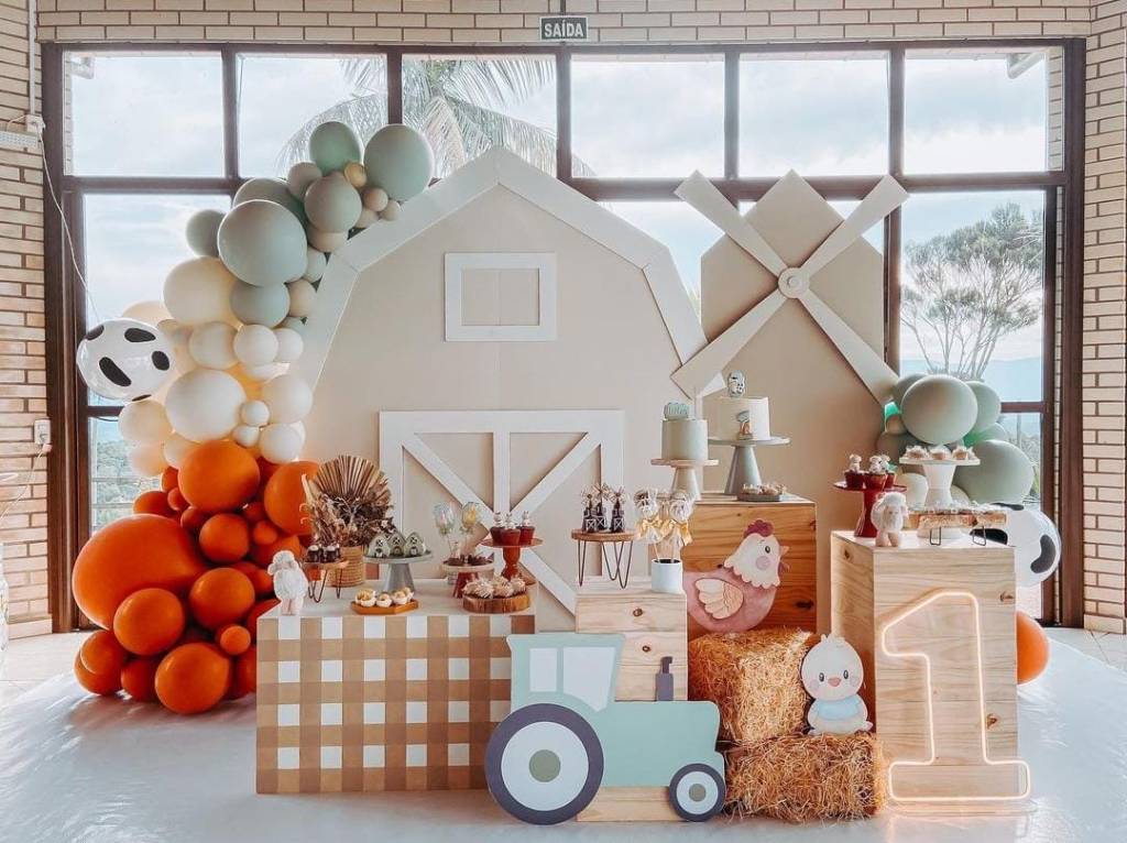 decoração fazendinha para menina