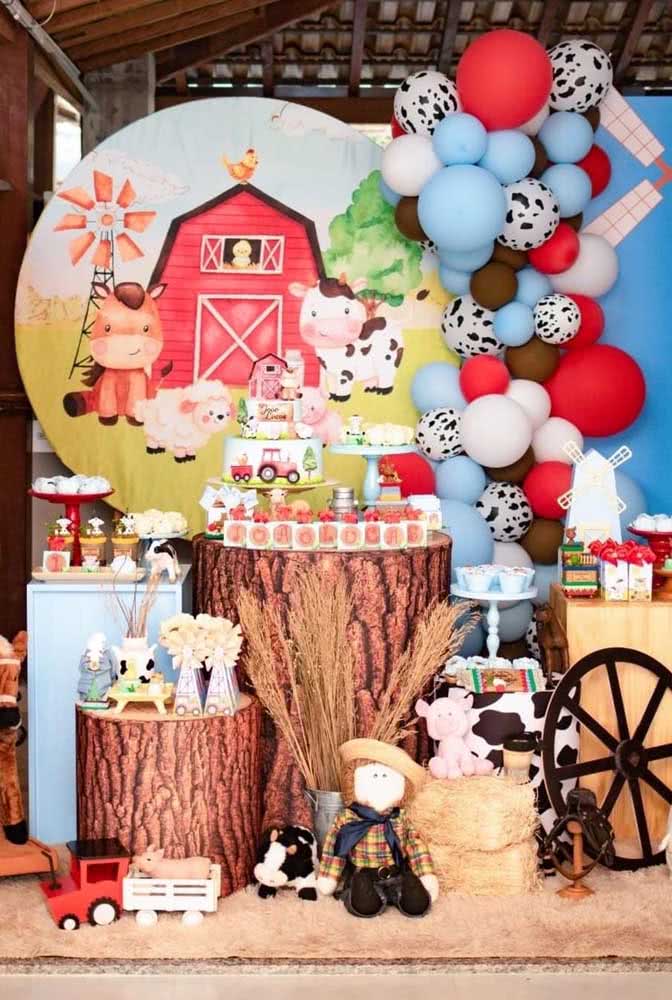 decoração fazendinha pequena