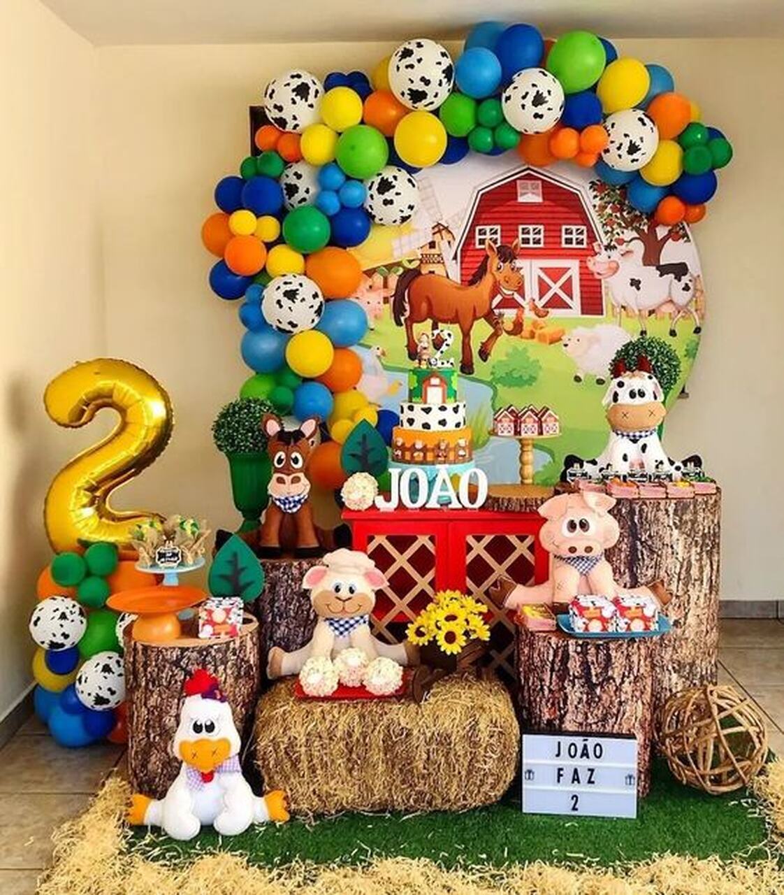 decoração fazendinha para bebê