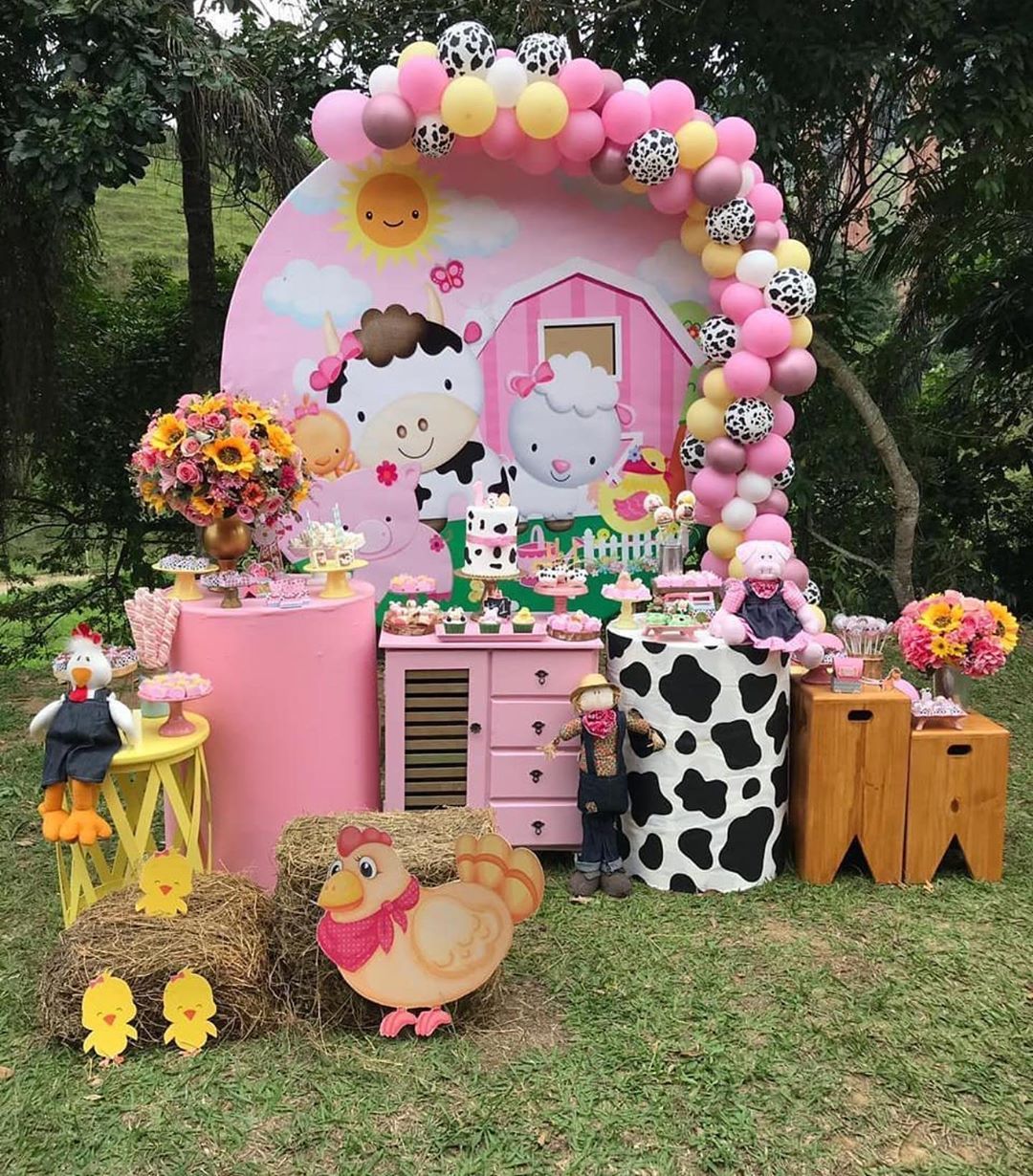 decoração fazendinha pequena