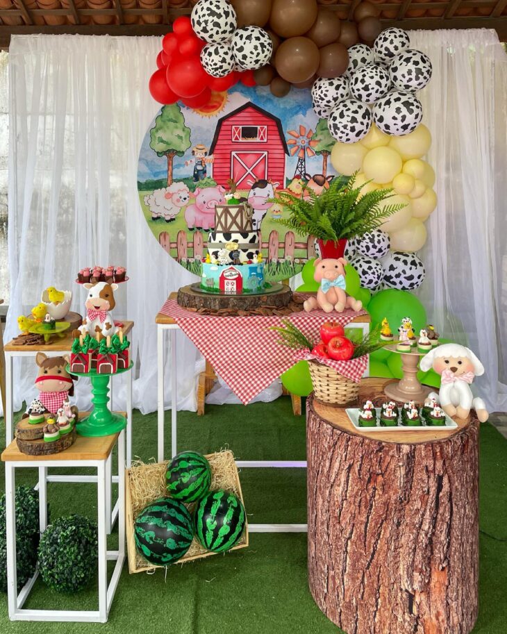 decoração fazendinha para sítio