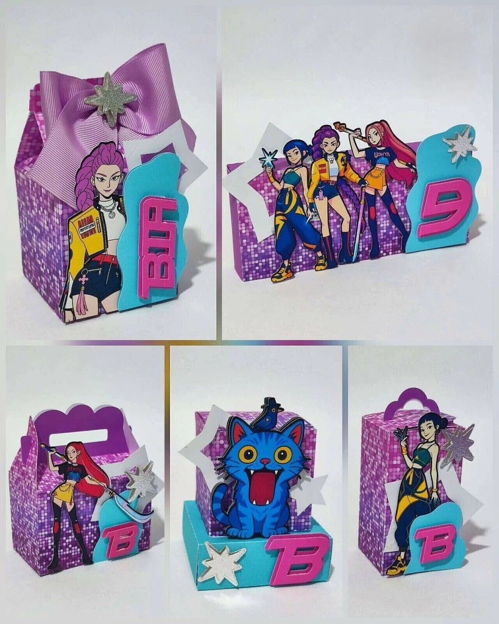 decoração guerreiras do kpop