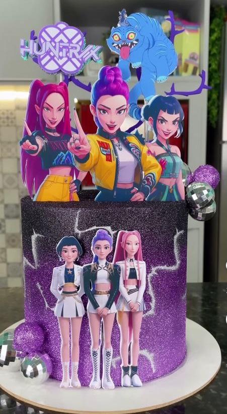 decoração guerreiras do kpop