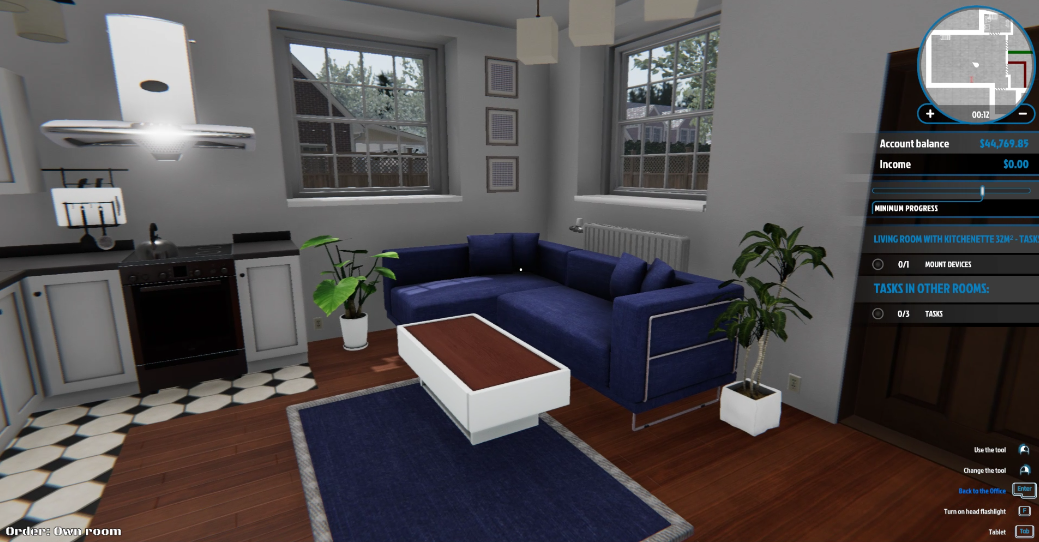 decoração house flipper