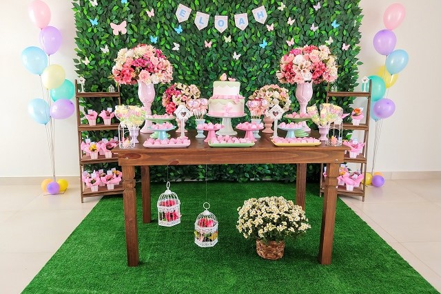 Guia Completo de Balões Orgânicos para o Tema Jardim das Borboletas