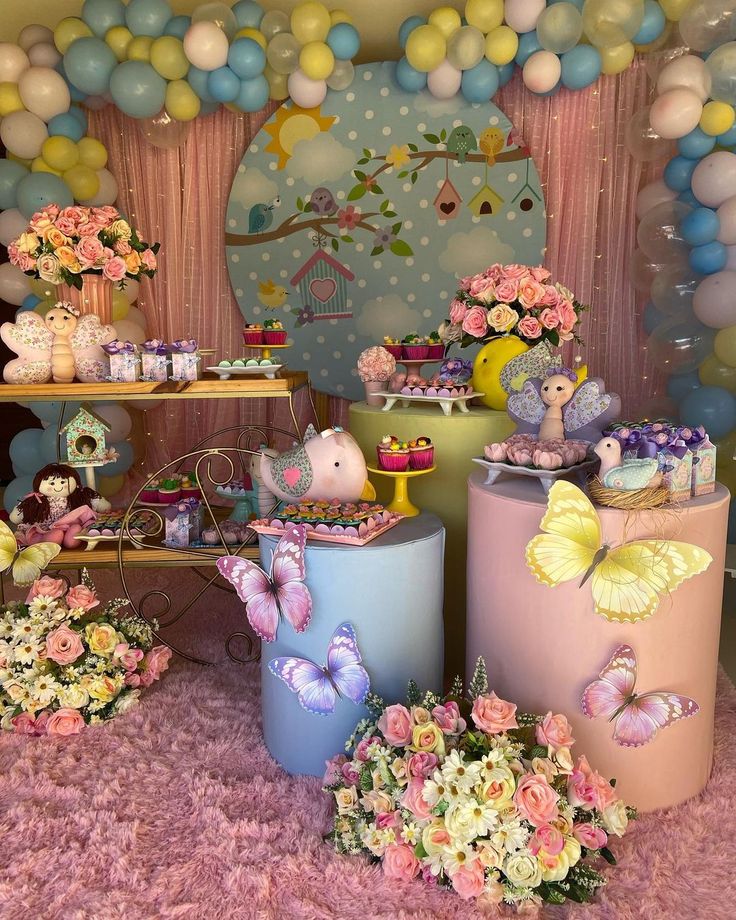 decoração jardim encantado para menino