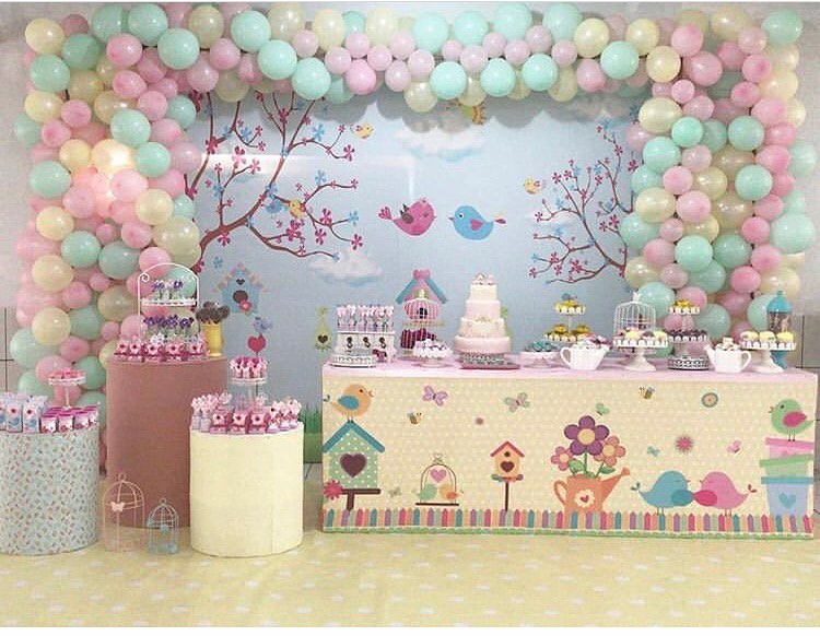 decoração jardim encantado para menino