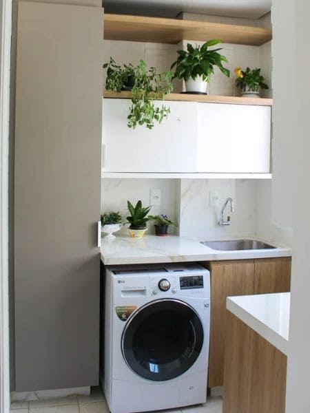 iluminação lavanderia