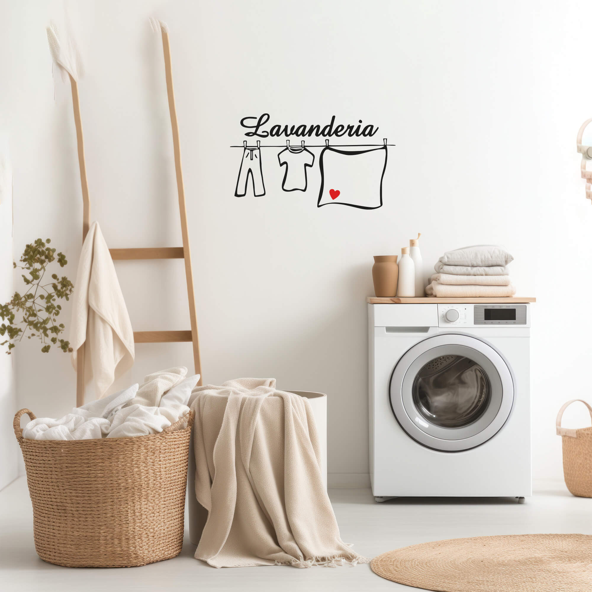 organização lavanderia