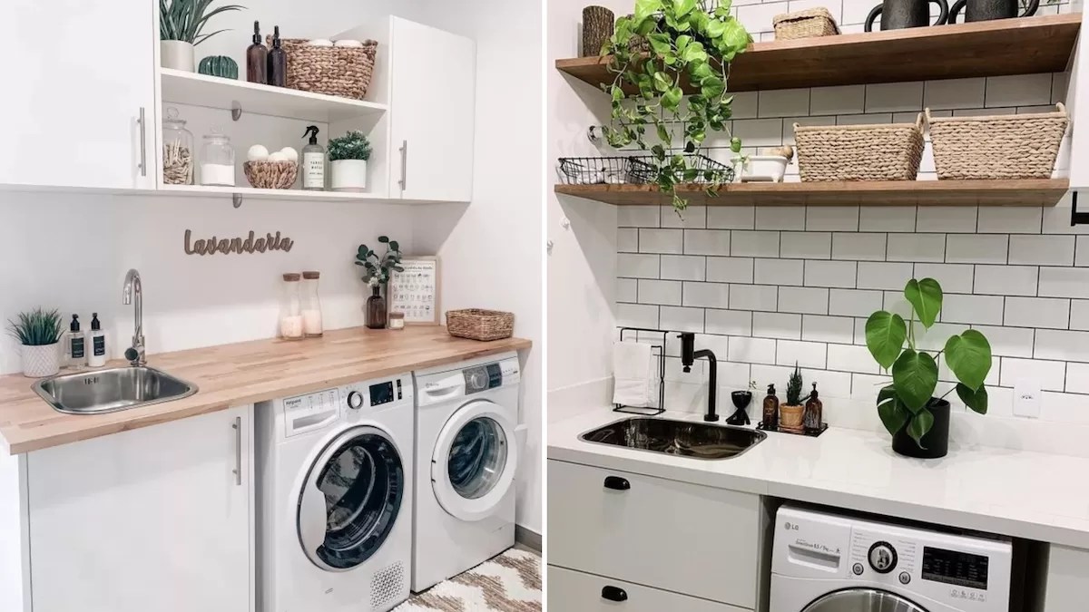 ideias decoração lavanderia