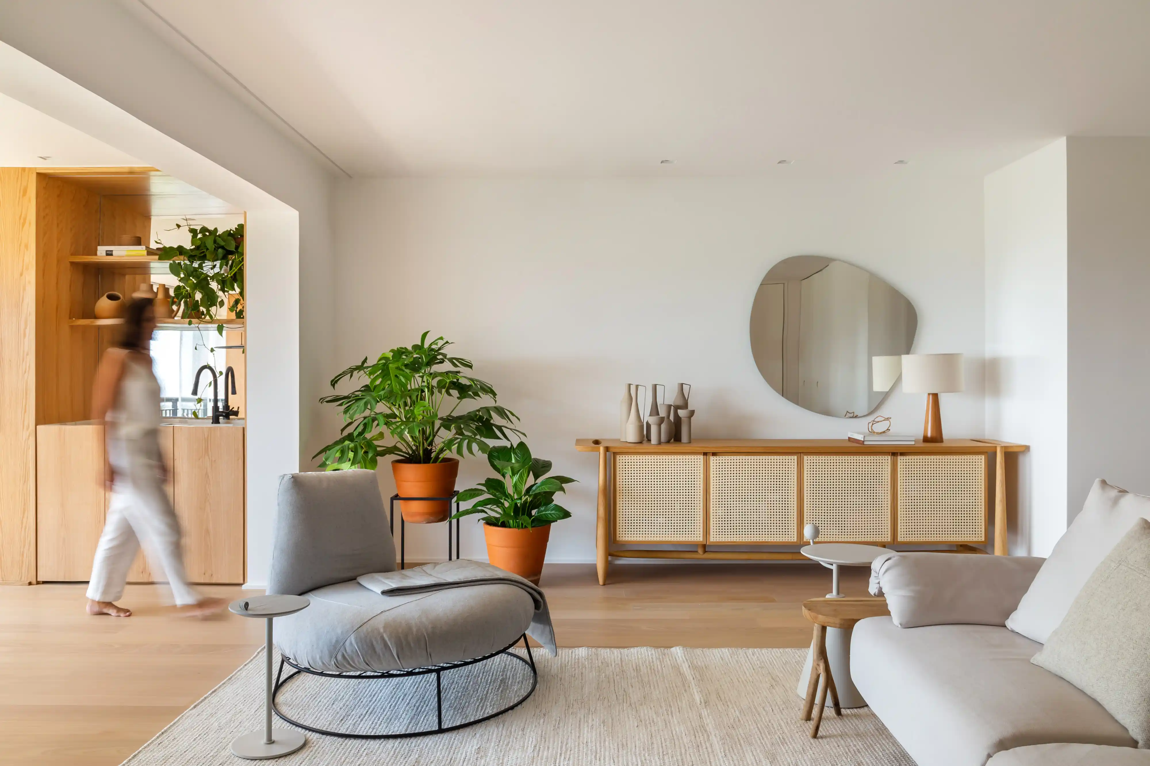 móveis para decoração minimalista