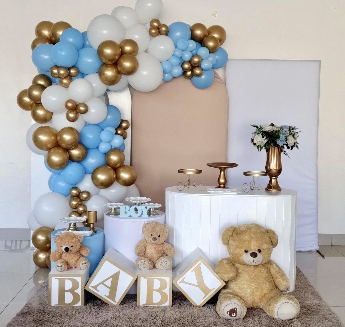 decoração chá de bebê boho chic