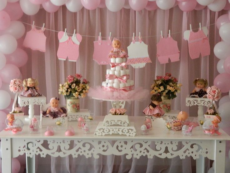decoração chá de bebê sálvia