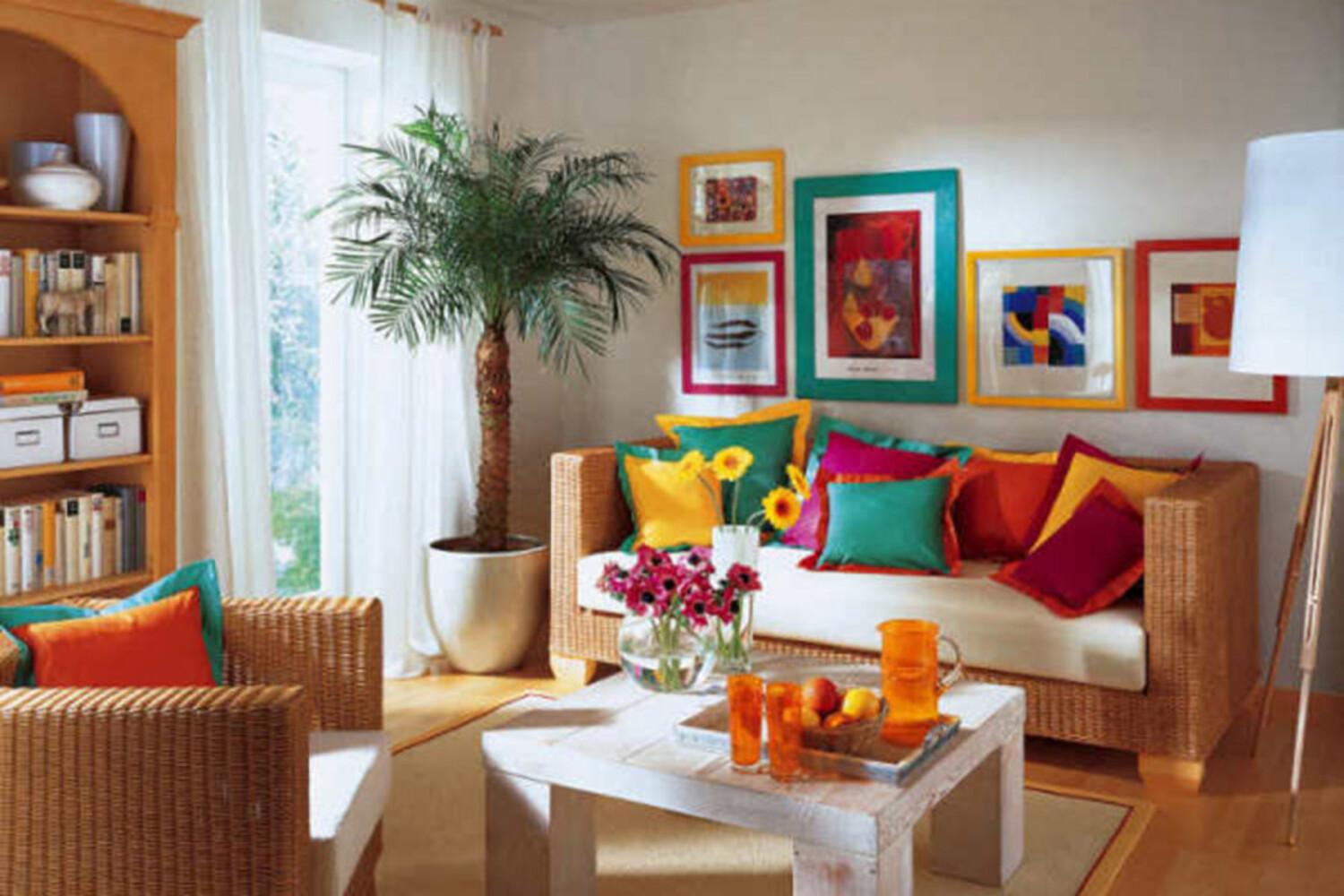 decoração parede sala