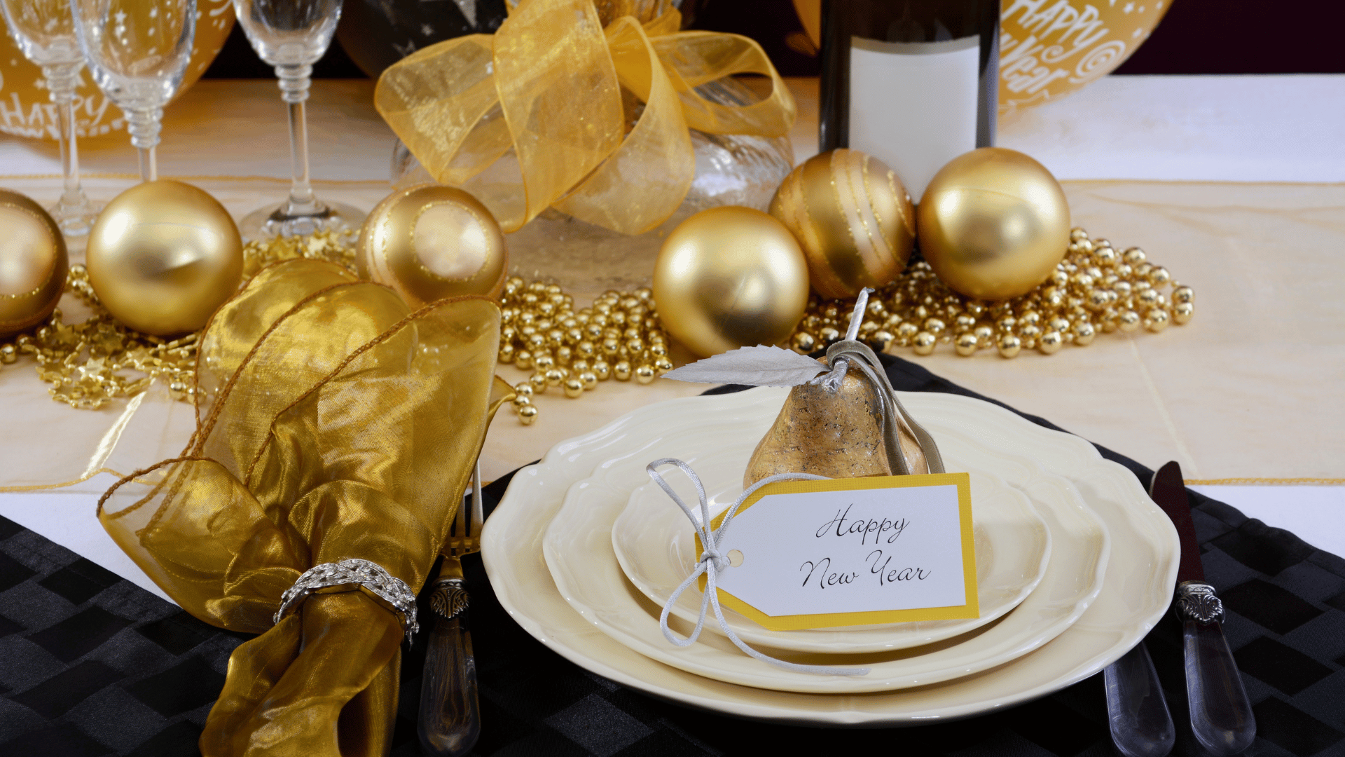 decoracao reveillon em casa