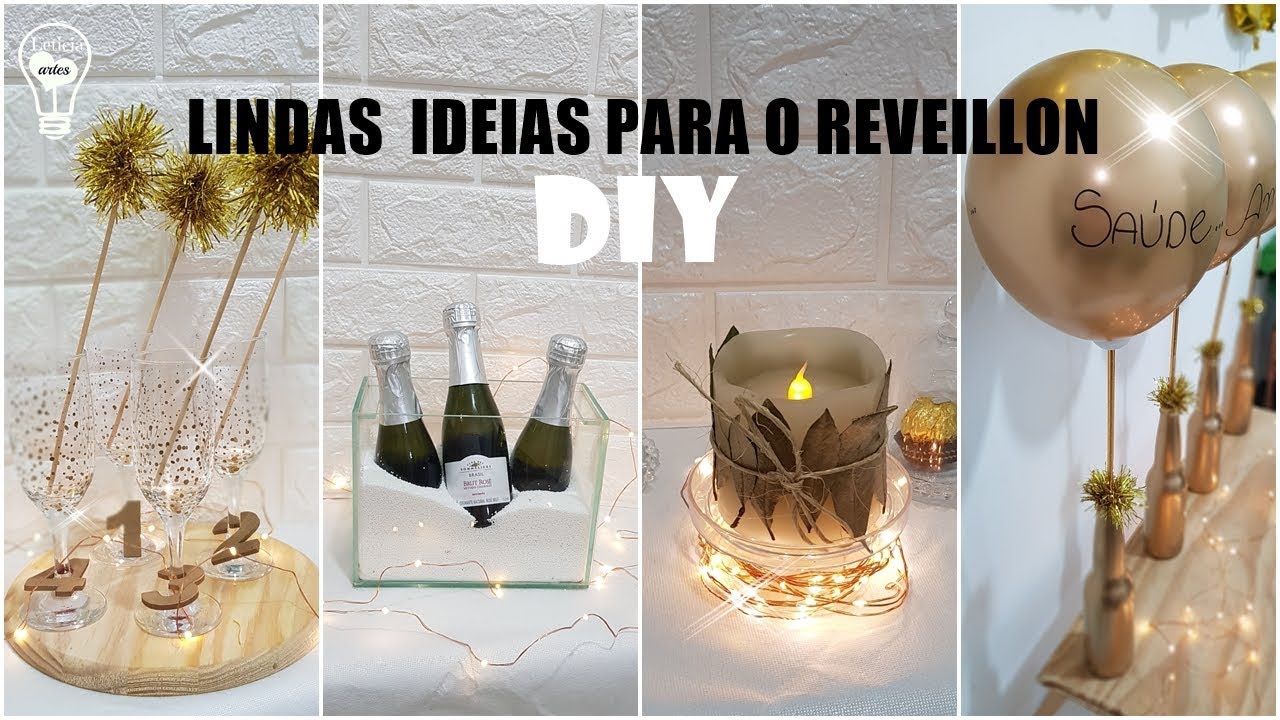 Decoração de Ano Novo para Apartamentos Pequenos e Jantares a Dois