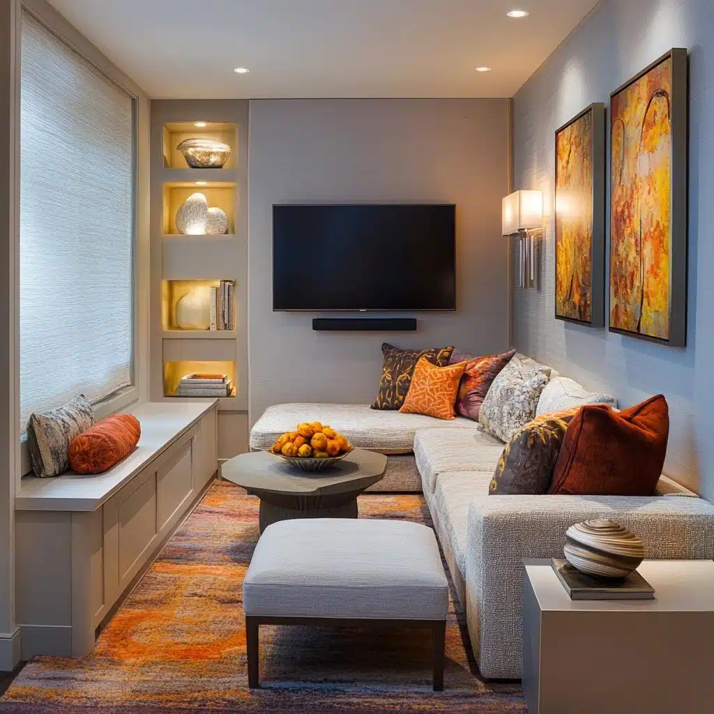 Minimalismo na Sala de TV: Menos é Mais para 2026